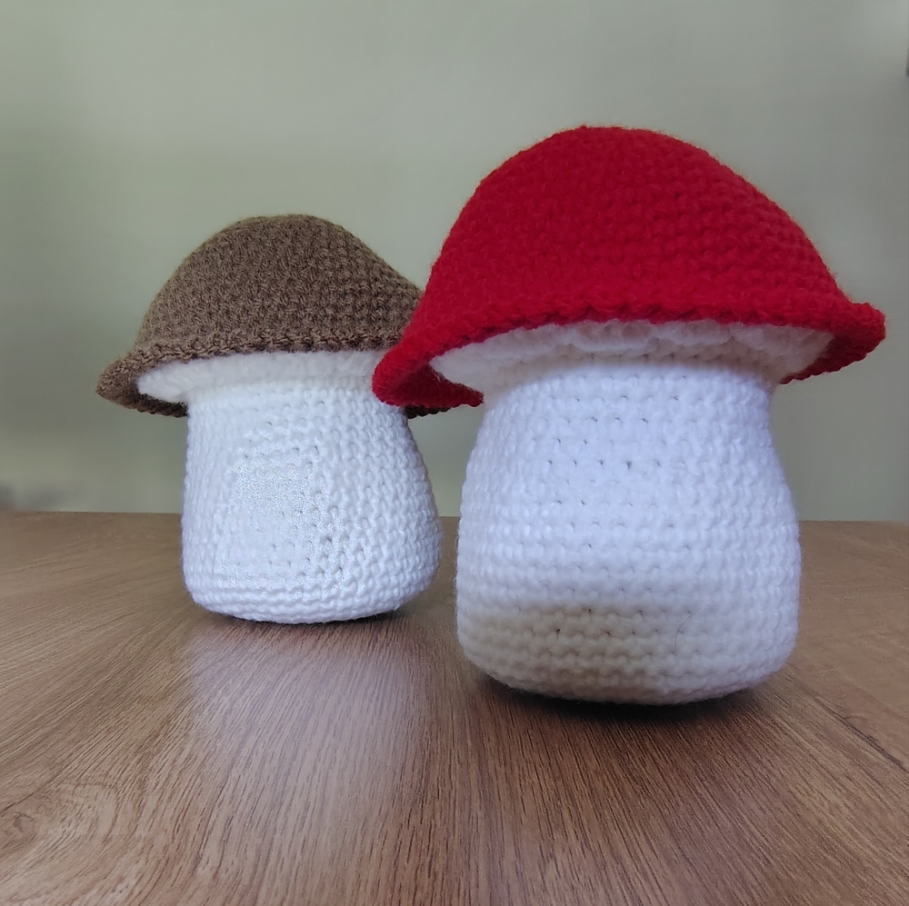 Handmade Mushroom Storage Basket